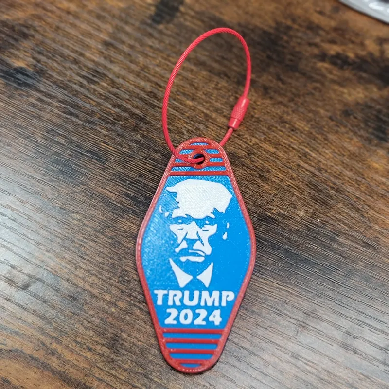 Custom Keychain - Personalized 3D printed keychain